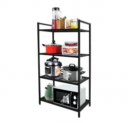 Kệ đa năng 4 tầng KNB-01-01  Khung sắt ,mặt gỗ MFC  KT...