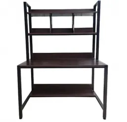 BÀN LÀM VIỆC  khung thép có giá sách BLV-02-00