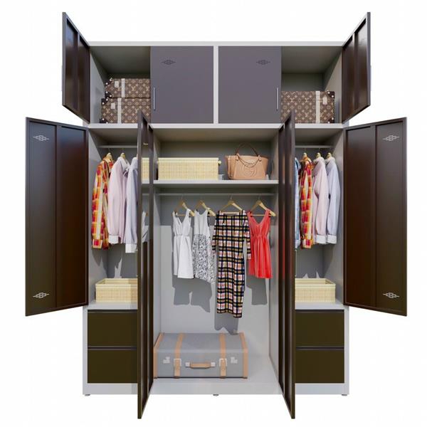 Tủ sắt quần áo CA-8A-6KLG